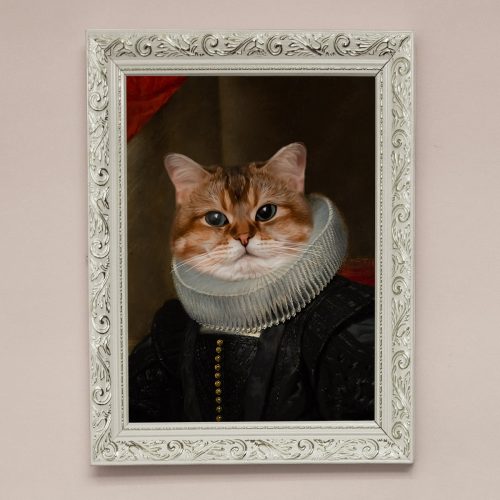 The Countess custom pet portrait by My Little Masterpiece - Smudge