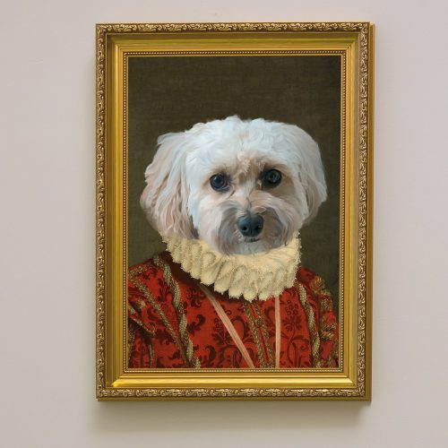 The Baroness custom pet portrait MyLittleMasterpiece - Winnie