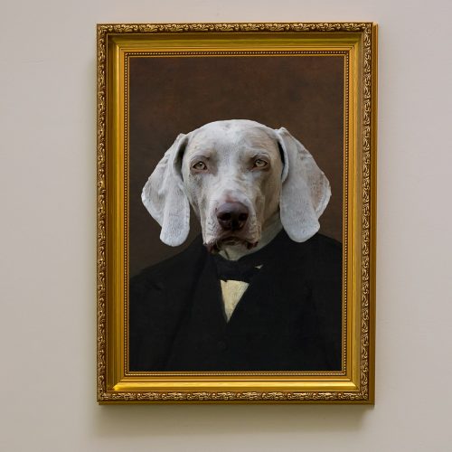 The Count custom pet portrait - My Little Masterpiece - Gary